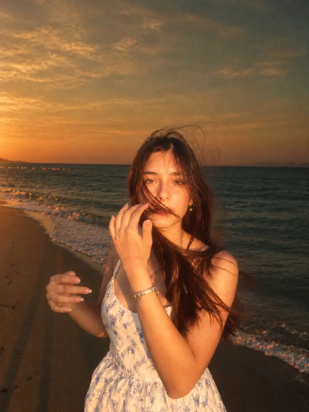 Golden hour photo after editing